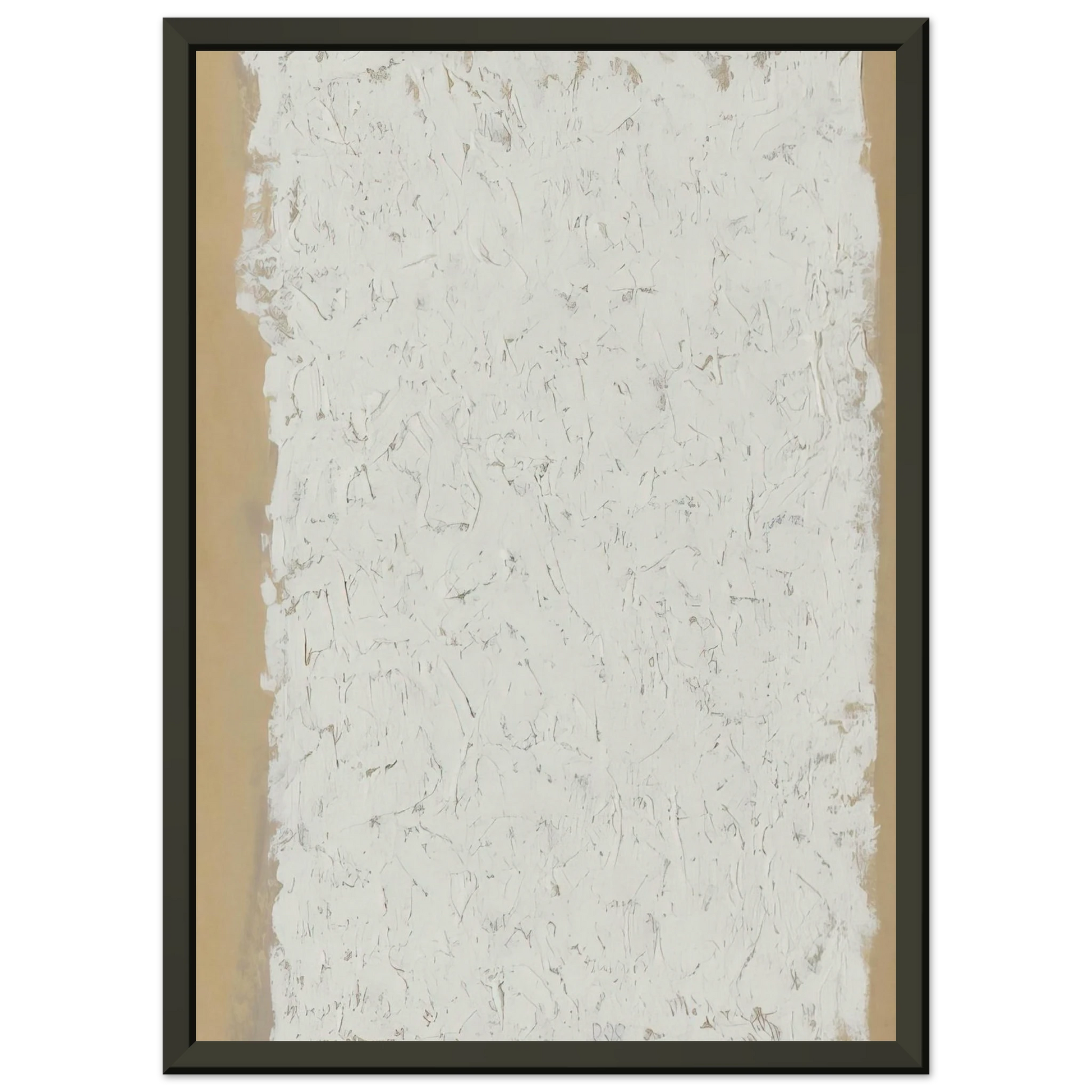 Robert Ryman  Enter Framed Art Print  - Aluminum Frame - 60x80 cm / 24x32 inches
