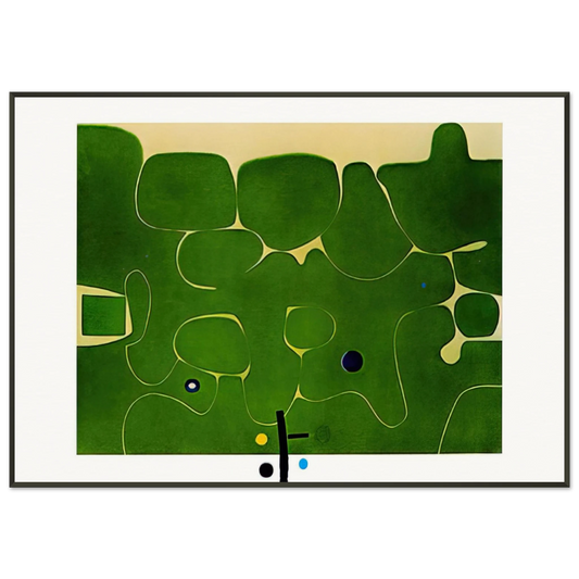 Victor Pasmore  Il Labirinto della Psiche  1986 Framed Art Print  - Aluminum Frame - 21x29.7 cm / 8x12"
