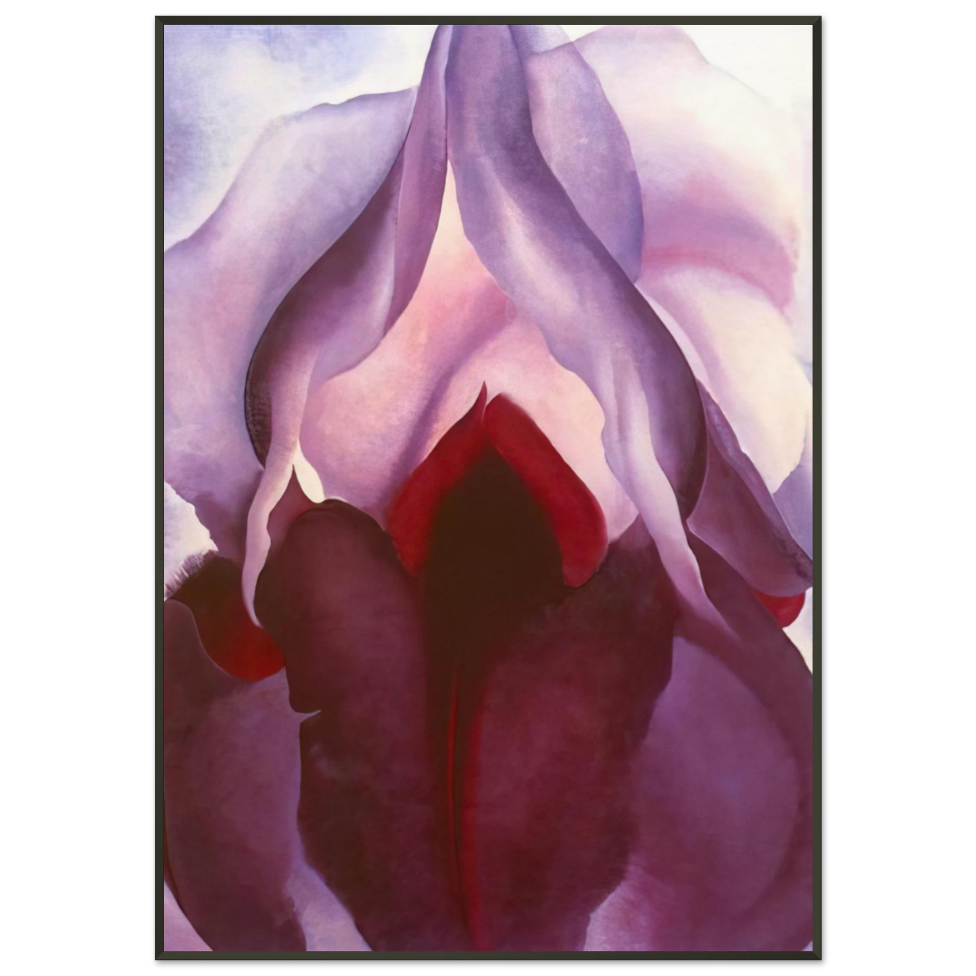 Georgia OKeeffe  Flower of Life II Framed Art Print  - Aluminum Frame - Default Title