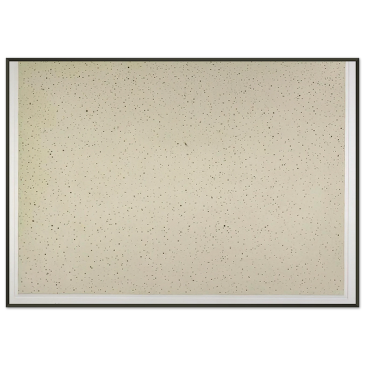 Vija Celmins  NIGHT SKY 2 REVERSED 2002 Framed Art Print  - Aluminum Frame - 21x29.7 cm / 8x12"