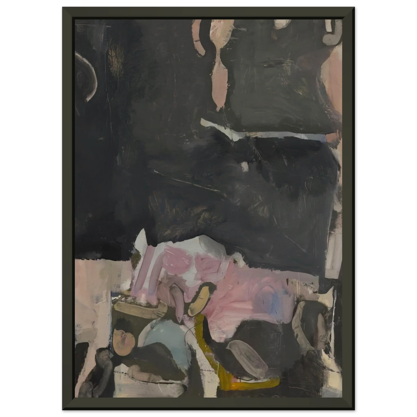 Richard Diebenkorn  Berkeley 7 Framed Art Print  - Aluminum Frame - 40x50 cm / 16x20 inches