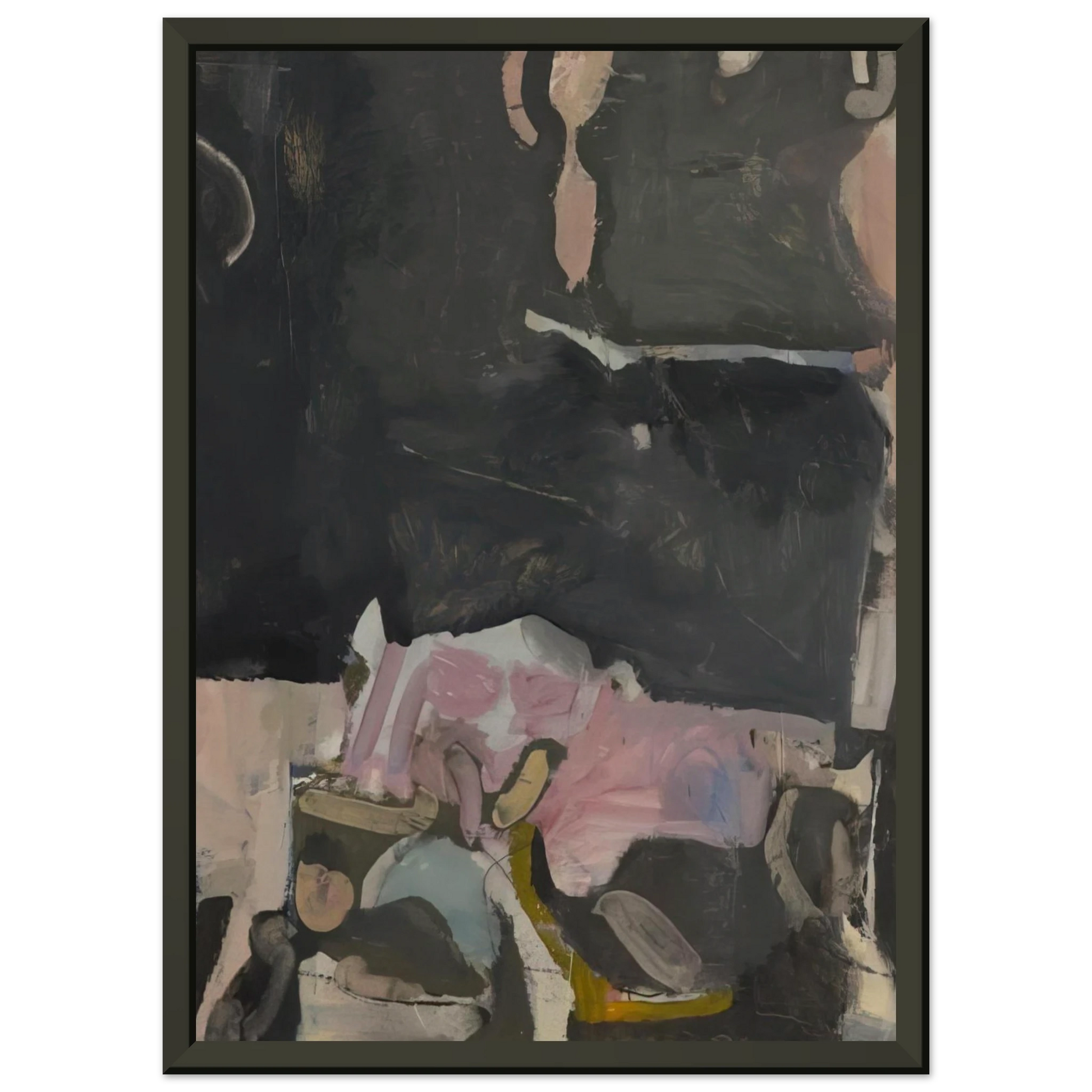 Richard Diebenkorn  Berkeley 7 Framed Art Print  - Aluminum Frame - 40x50 cm / 16x20 inches