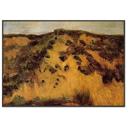 Vincent van Gogh  Dunes Framed Art Print  - Aluminum Frame - Default Title