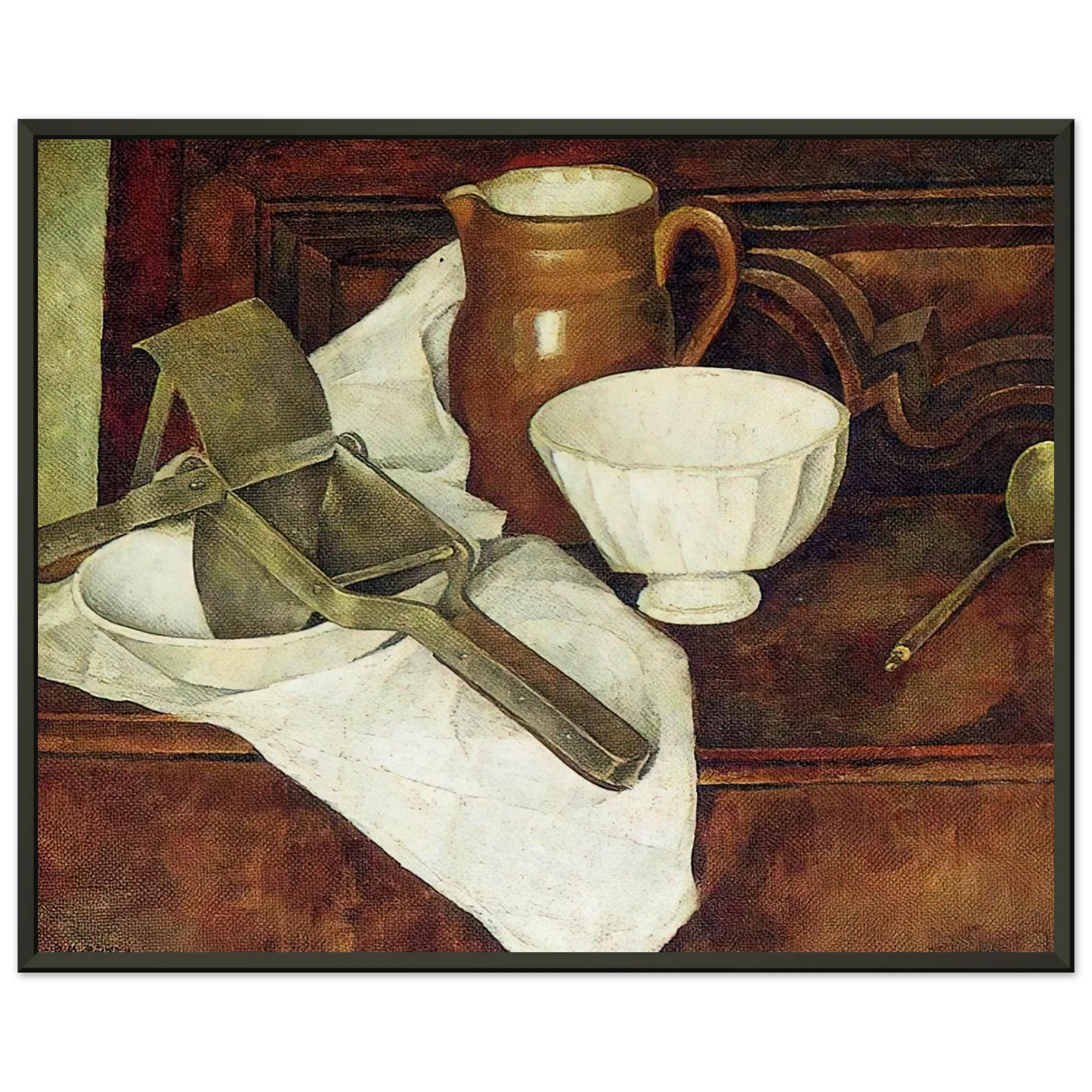 Diego Rivera  NOTDETECTED213128 Framed Art Print  - Aluminum Frame - 70x100 cm / 28x40 inches