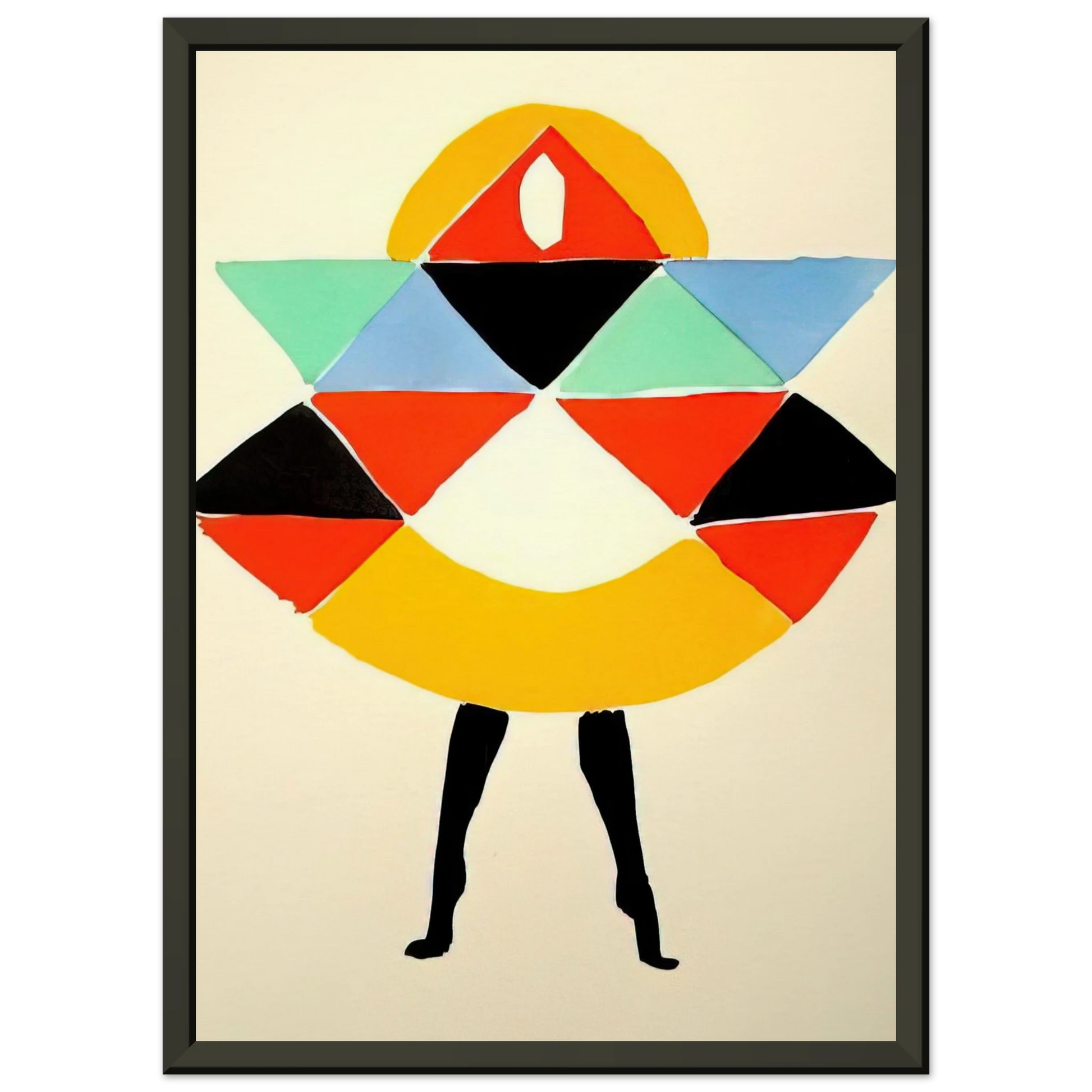 Sonia Delaunay  TERK Framed Art Print  - Aluminum Frame - 70x100 cm / 28x40 inches