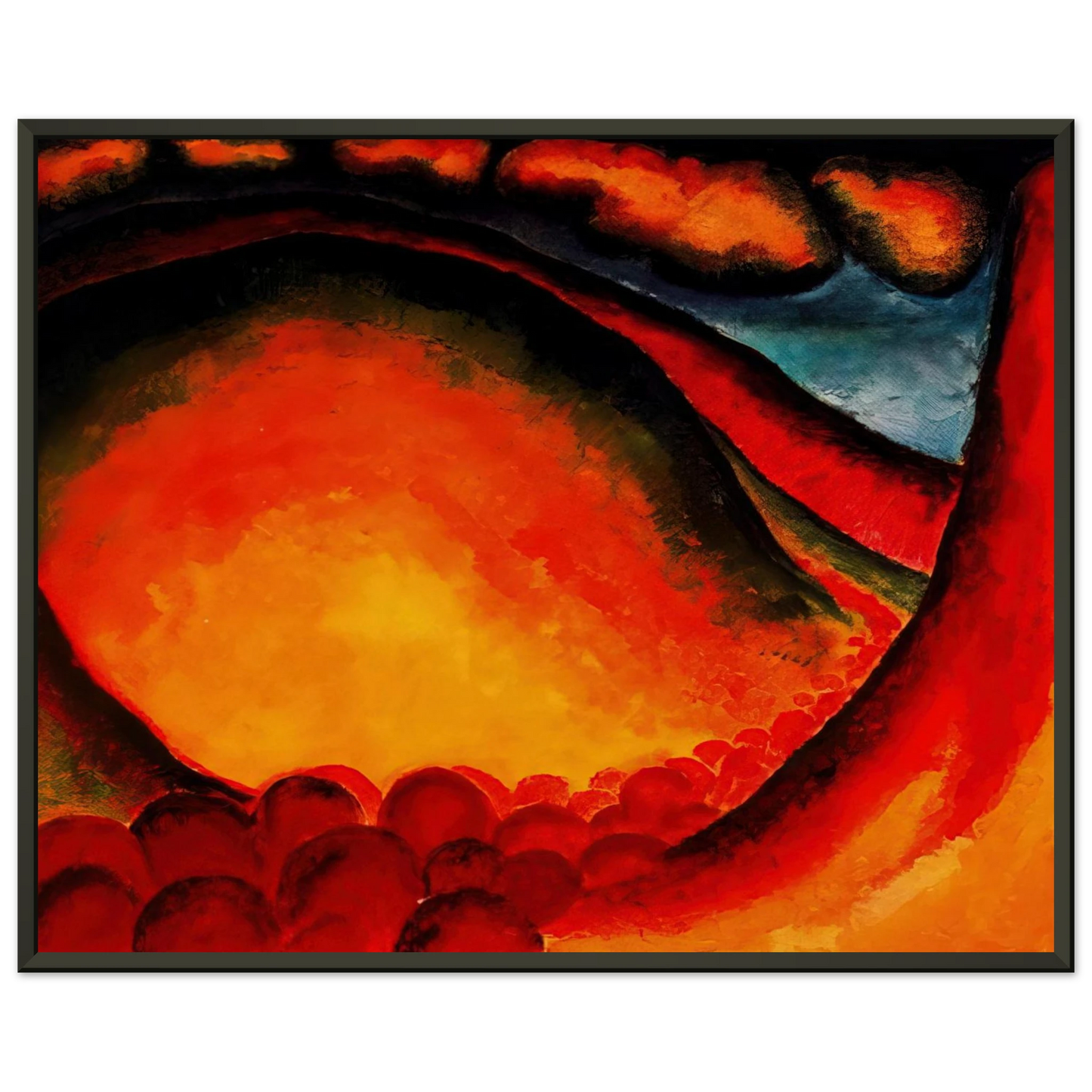 Georgia OKeeffe  Special 21 Framed Art Print  - Aluminum Frame - 40x50 cm / 16x20 inches