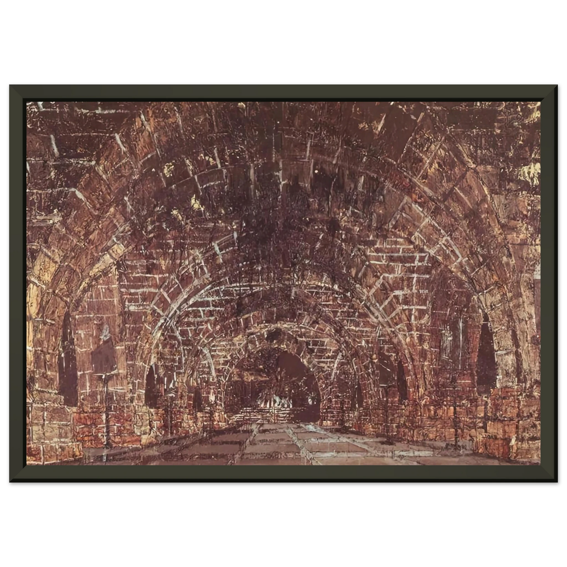 Anselm Kiefer  SULAMITH 1983 Framed Art Print  - Aluminum Frame - 70x100 cm / 28x40 inches