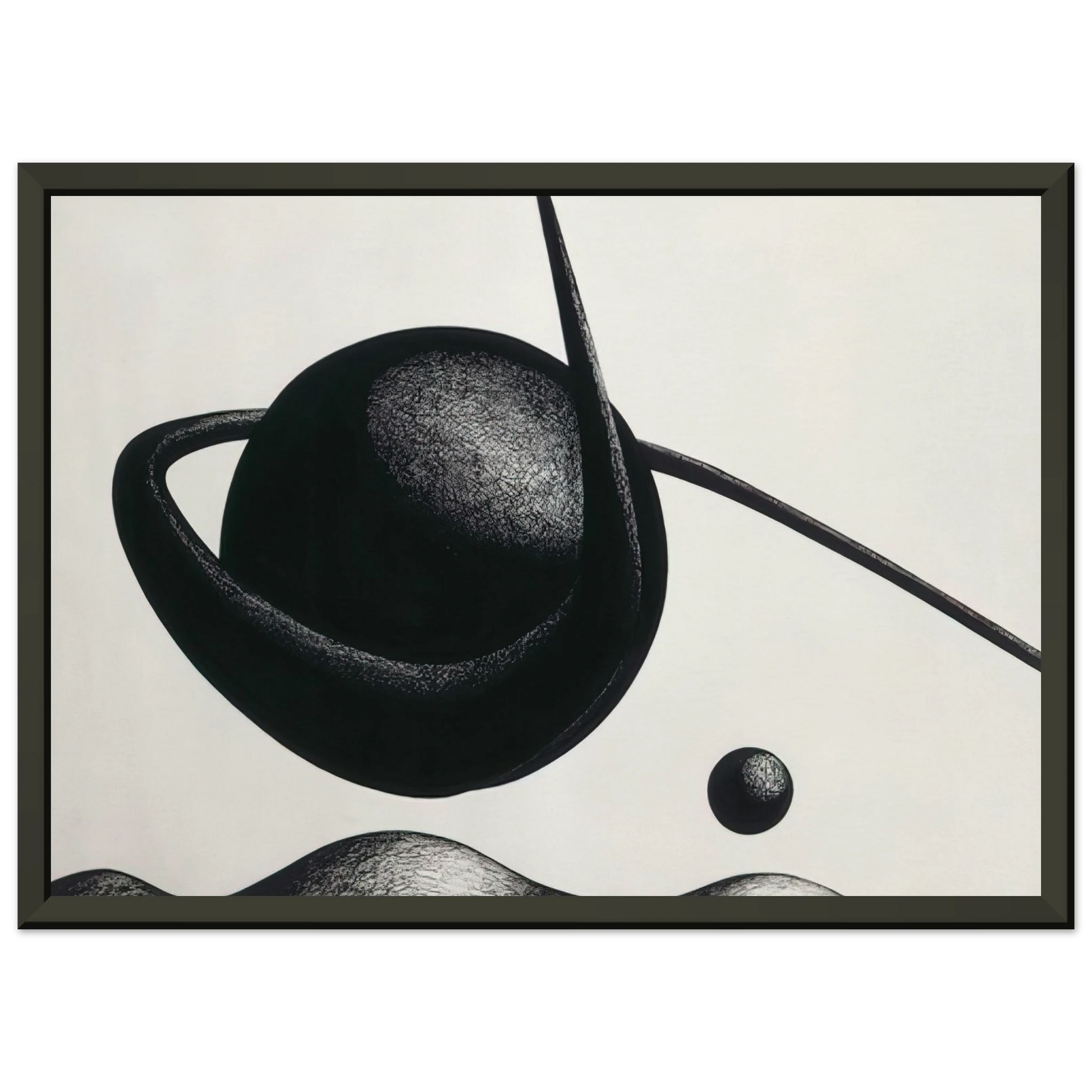 Alexander Calder  THE PLANET 1933 Framed Art Print  - Aluminum Frame - 60x80 cm / 24x32 inches