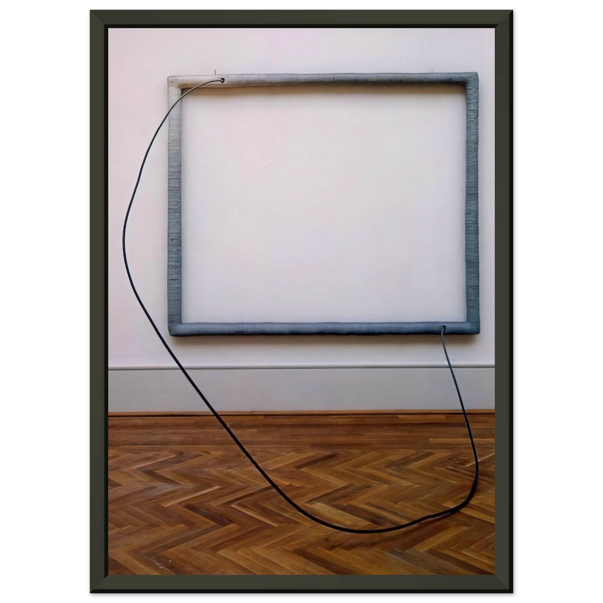 Eva Hesse  HANG UP 1966 Framed Art Print  - Aluminum Frame - 60x80 cm / 24x32 inches