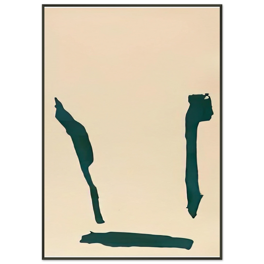 Helen Frankenthaler  Cloister 1969 Framed Art Print  - Aluminum Frame - 21x29.7 cm / 8x12"