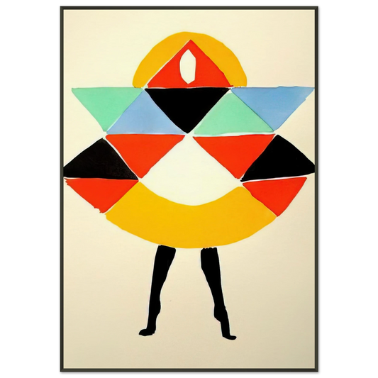 Sonia Delaunay  TERK Framed Art Print  - Aluminum Frame - 21x29.7 cm / 8x12"