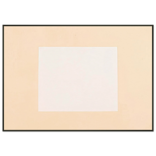 Robert Ryman  Untitled From Six Aquatints  1975 Framed Art Print  - Aluminum Frame - 21x29.7 cm / 8x12"