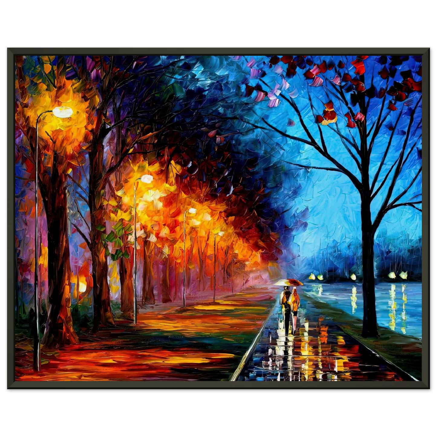 Leonid Afremov  Leonid Afremov Framed Art Print  - Aluminum Frame - 40x50 cm / 16x20 inches
