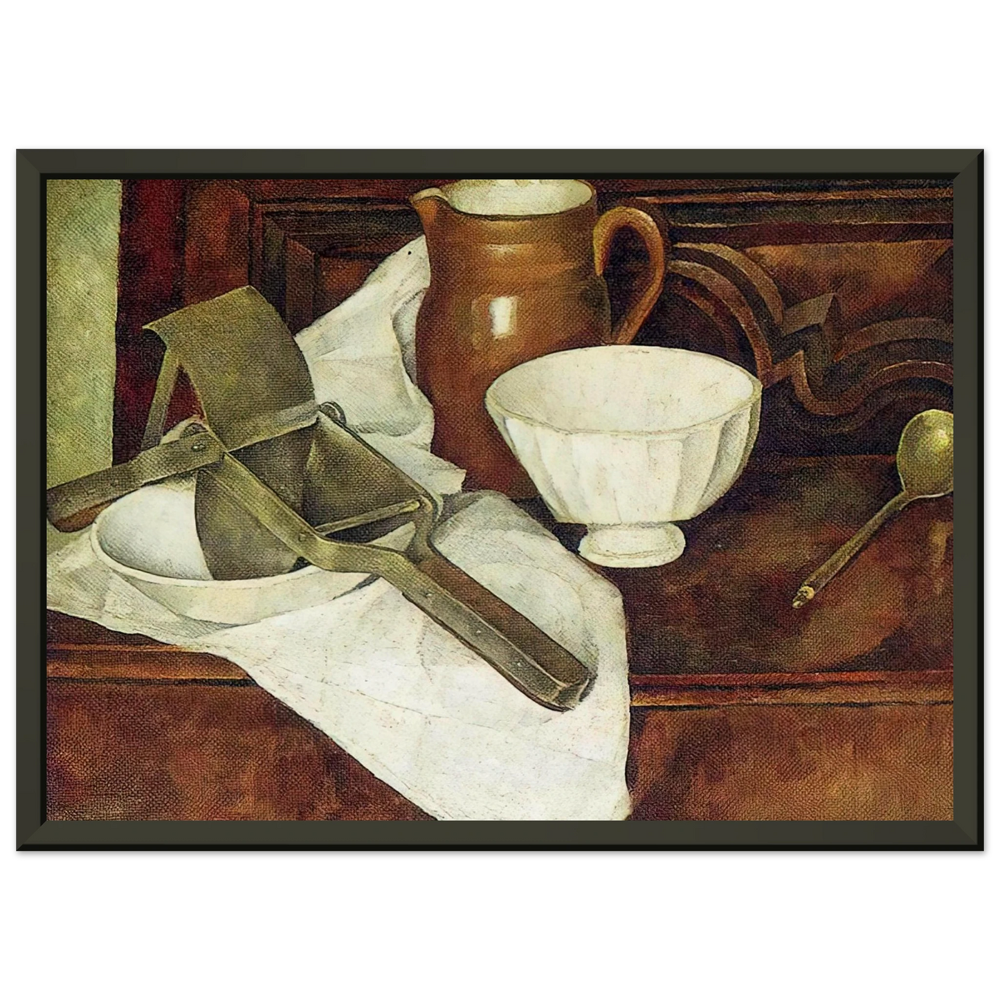 Diego Rivera  NOTDETECTED213128 Framed Art Print  - Aluminum Frame - 60x80 cm / 24x32 inches