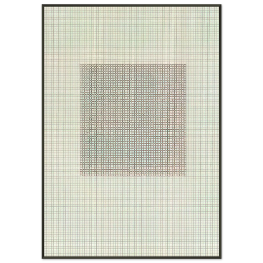 Eva Hesse  UNTITLED 1967 Framed Art Print  - Aluminum Frame - 21x29.7 cm / 8x12"