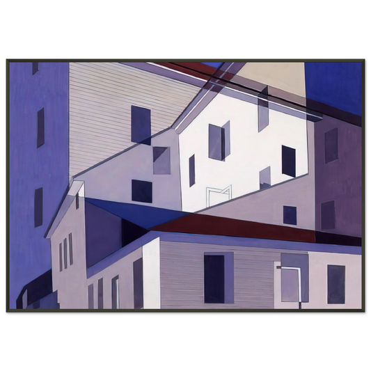 Charles Sheeler  On A Shaker Theme 2  Precisionism Framed Art Print  - Aluminum Frame - 21x29.7 cm / 8x12"