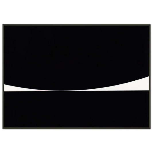 Bridget Riley  KISS 1961 Framed Art Print  - Aluminum Frame - 21x29.7 cm / 8x12"