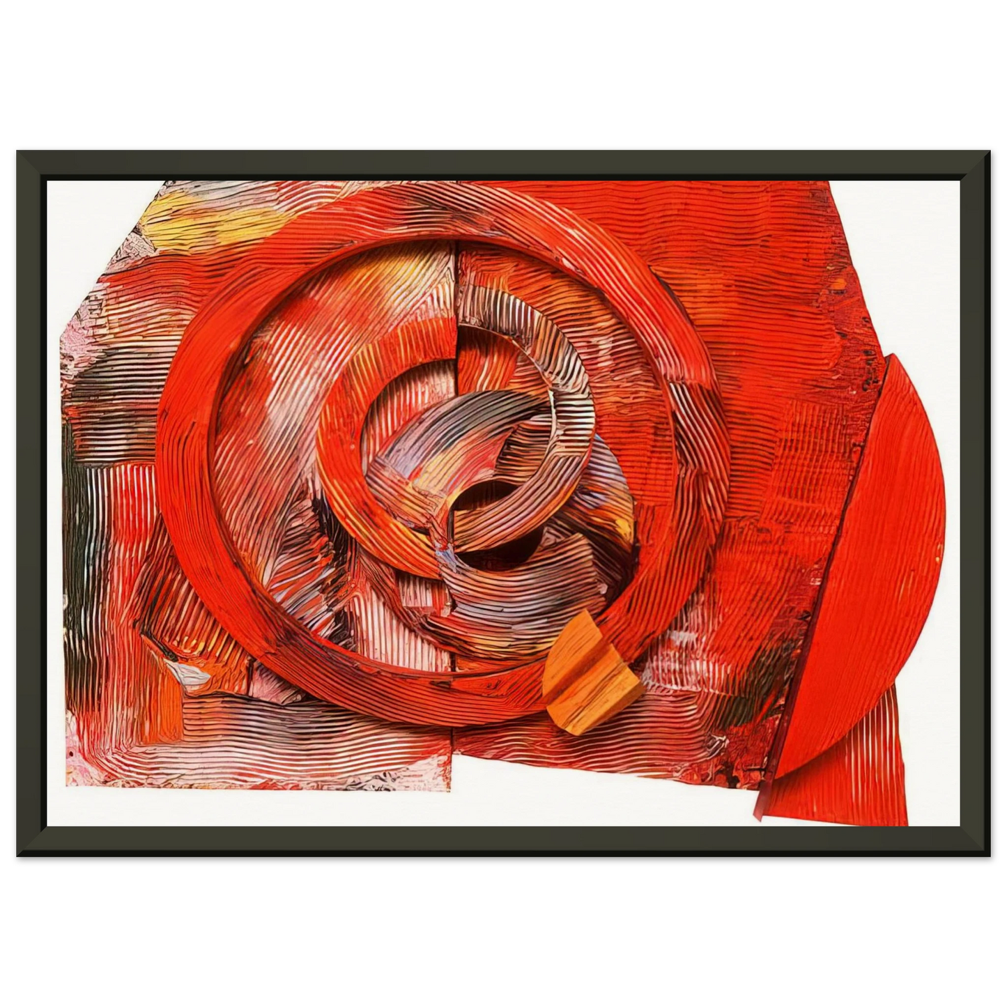 Sam Gilliam  Waking Up Framed Art Print  - Aluminum Frame - 70x100 cm / 28x40 inches