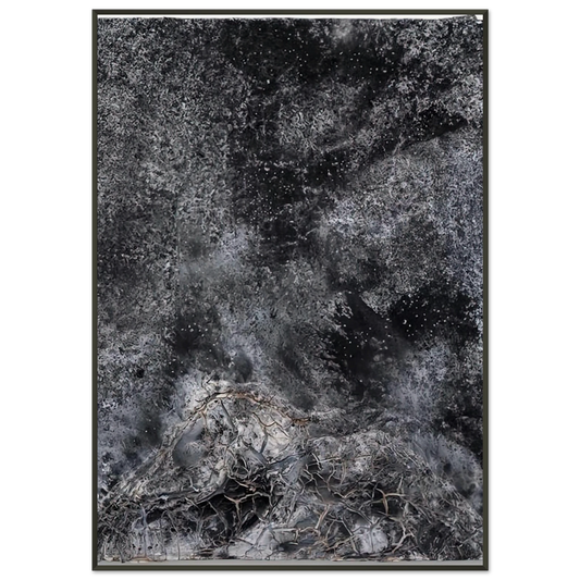 Anselm Kiefer  THE SECRET LIFE OF PLANTS FOR ROBERT FLUDD 2014 Framed Art Print  - Aluminum Frame - 21x29.7 cm / 8x12"