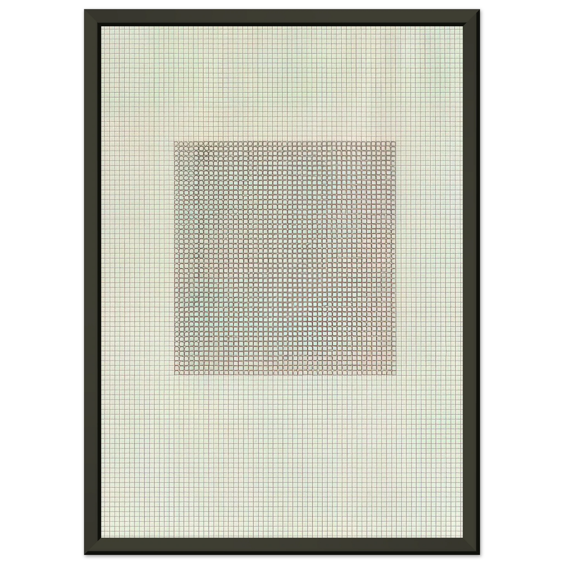 Eva Hesse  UNTITLED 1967 Framed Art Print  - Aluminum Frame - 70x100 cm / 28x40 inches