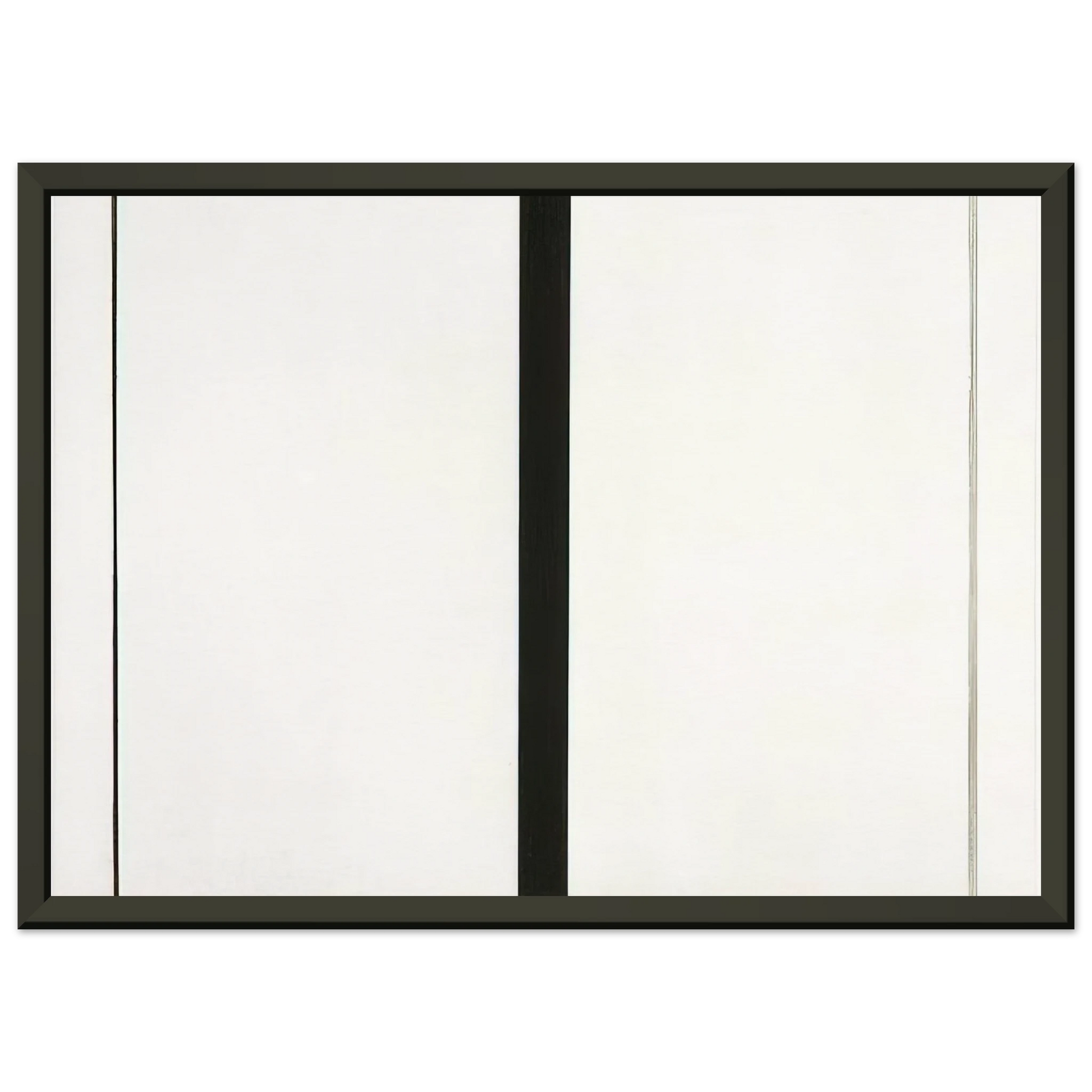 Barnett Newman  Untitled Etching 1 Framed Art Print  - Aluminum Frame - 70x100 cm / 28x40 inches