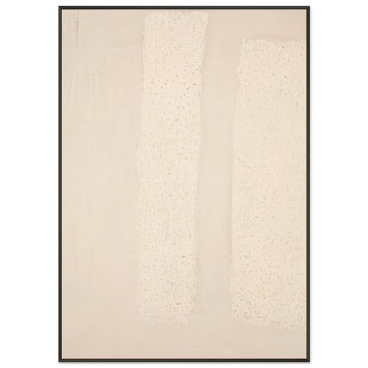 Robert Ryman  Manual Framed Art Print  - Aluminum Frame - 21x29.7 cm / 8x12"