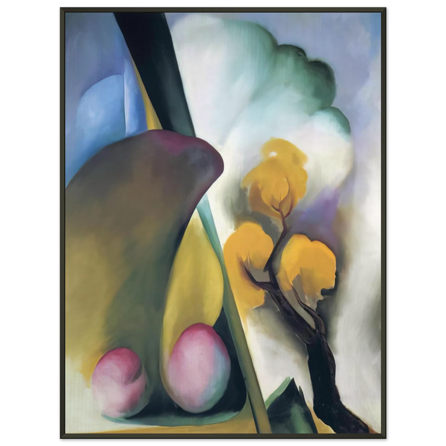 Georgia OKeeffe  Spring Framed Art Print  - Aluminum Frame - 60x80 cm / 24x32 inches