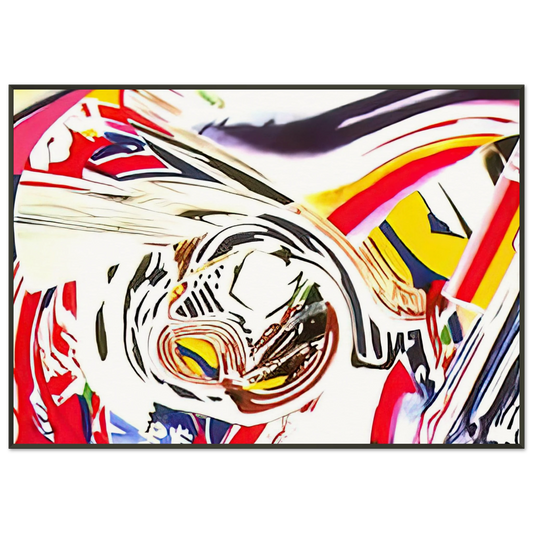 James Rosenquist  After Berlin V Framed Art Print  - Aluminum Frame - 21x29.7 cm / 8x12"