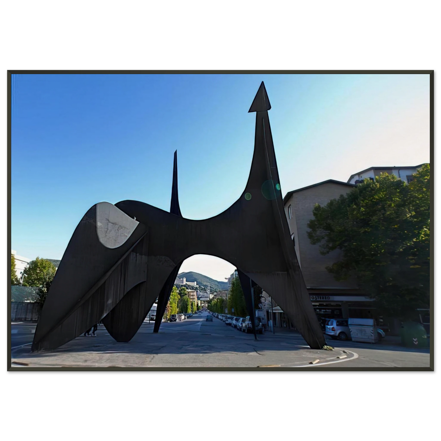 Alexander Calder  TEODELAPIO 1962 Framed Art Print  - Aluminum Frame - 21x29.7 cm / 8x12"