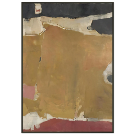 Richard Diebenkorn  Untitled Albuquerque Framed Art Print  - Aluminum Frame - 21x29.7 cm / 8x12"