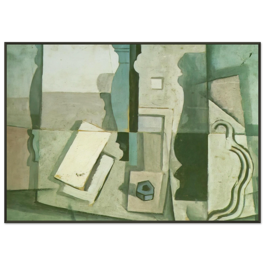 Salvador Dali  STILL LIFE 3 Framed Art Print  - Aluminum Frame - 21x29.7 cm / 8x12"