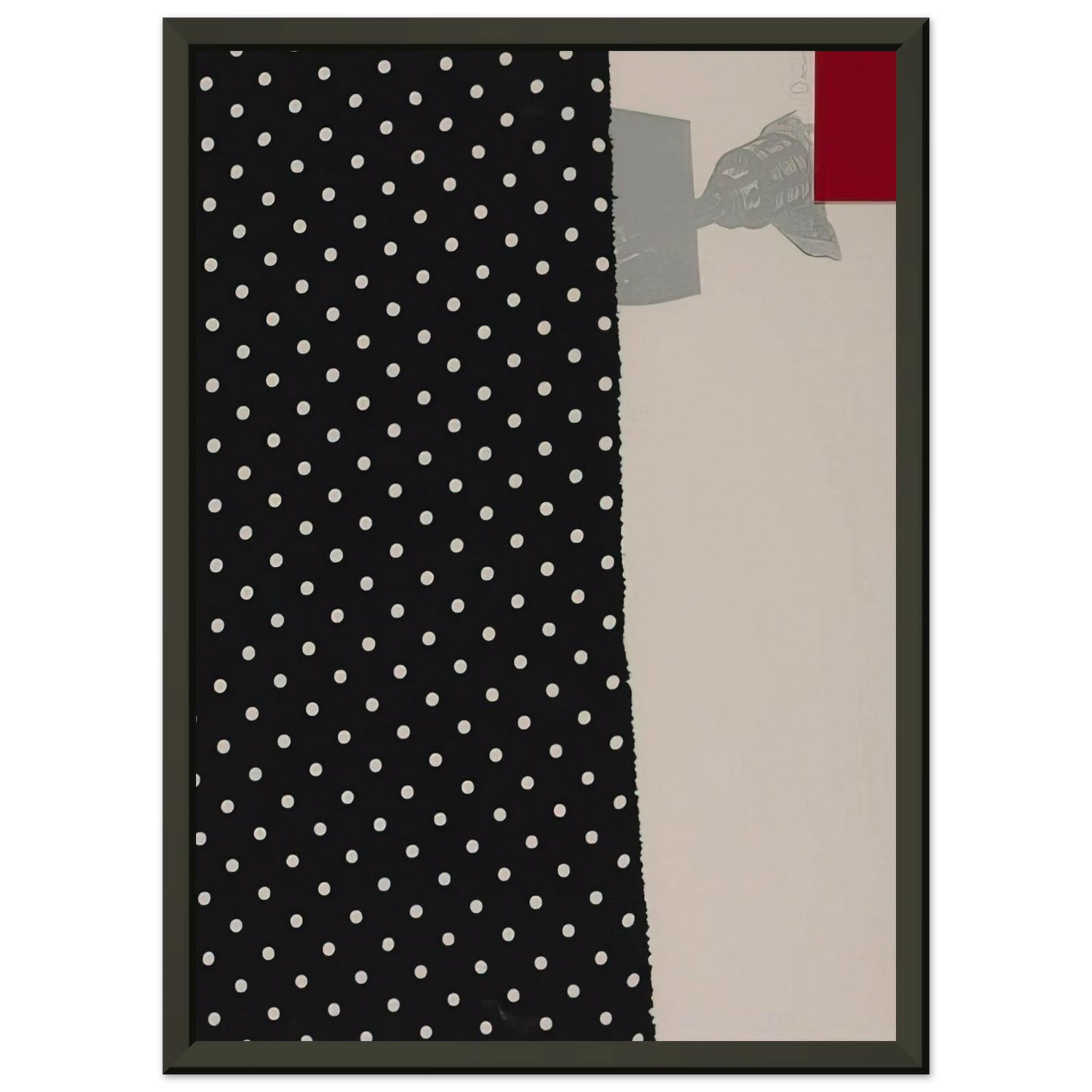 Jim Dine  TOOL BOX 8 1966 Framed Art Print  - Aluminum Frame - 60x80 cm / 24x32 inches
