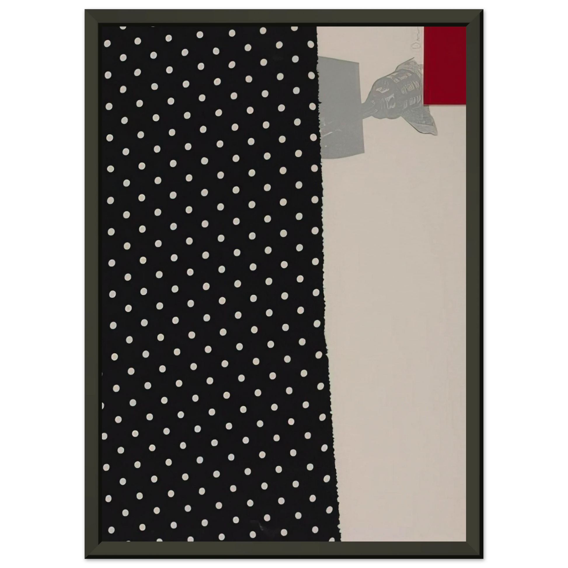 Jim Dine  TOOL BOX 8 1966 Framed Art Print  - Aluminum Frame - 60x80 cm / 24x32 inches