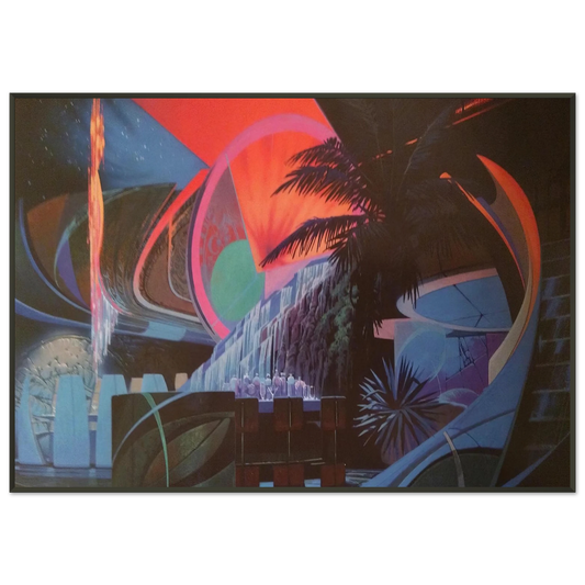 Syd Mead  Syd Mead Framed Art Print  - Aluminum Frame - 21x29.7 cm / 8x12"