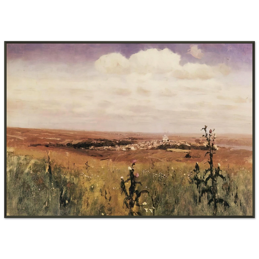 Arkhyp Kuindzhi  Steppe Framed Art Print  - Aluminum Frame - 21x29.7 cm / 8x12"