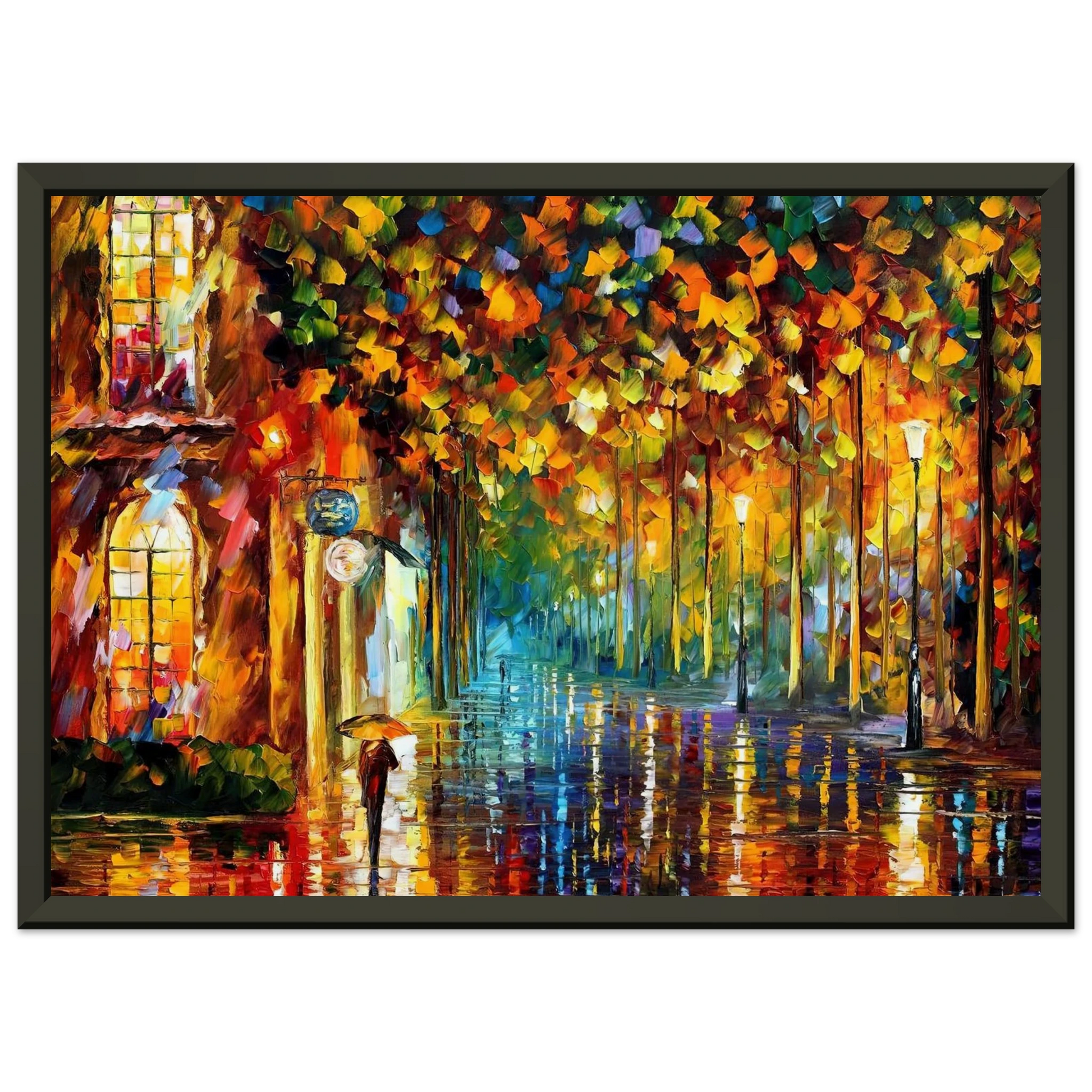 Leonid Afremov  Leonid Afremov Framed Art Print  - Aluminum Frame - 40x50 cm / 16x20 inches