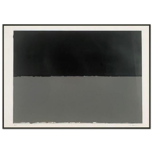 Brice Marden  Gulf from New York Ten Lewison 16  Minimalism Framed Art Print  - Aluminum Frame - 21x29.7 cm / 8x12"