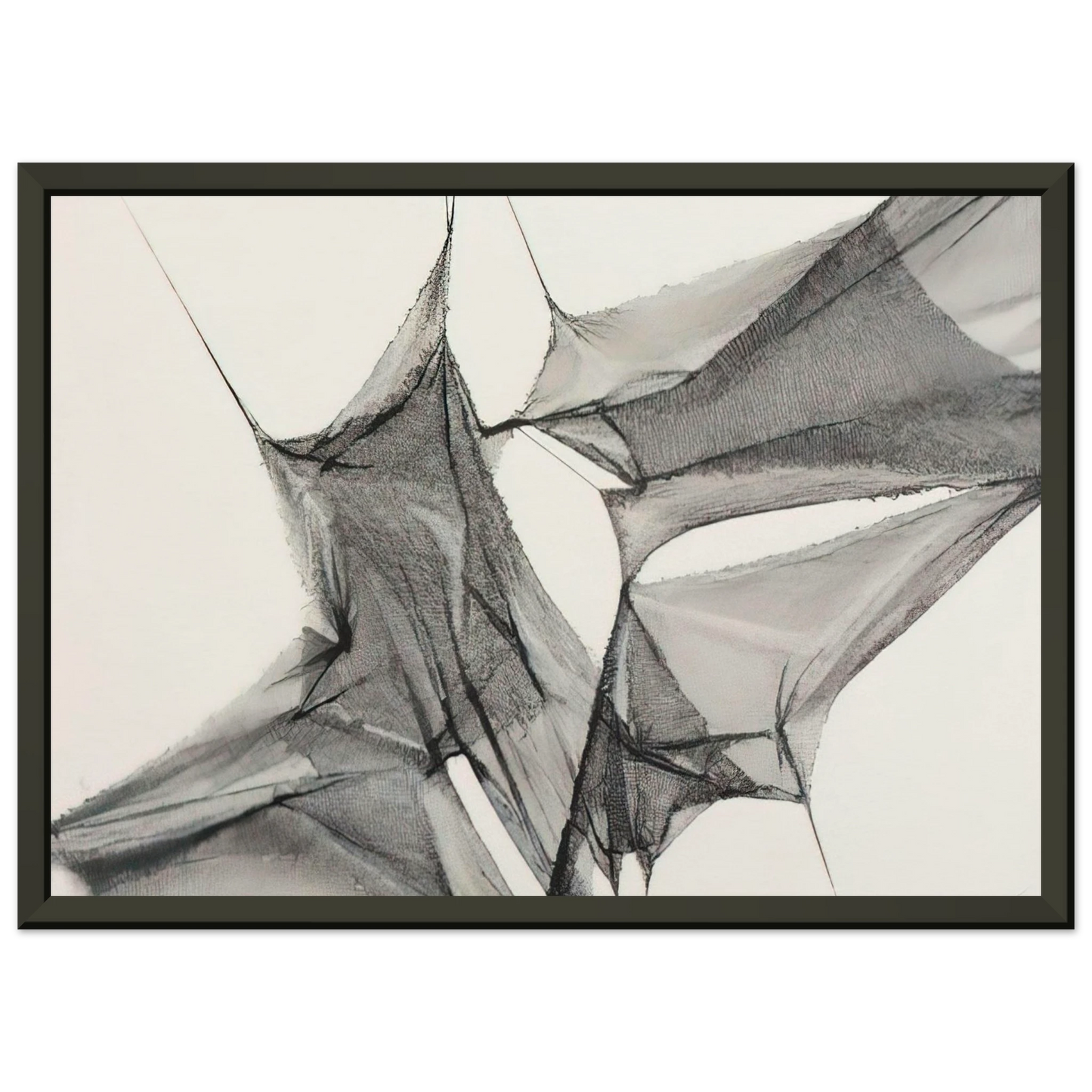 Manuel Rivera  Untitled  1975 Framed Art Print  - Aluminum Frame - 40x50 cm / 16x20 inches