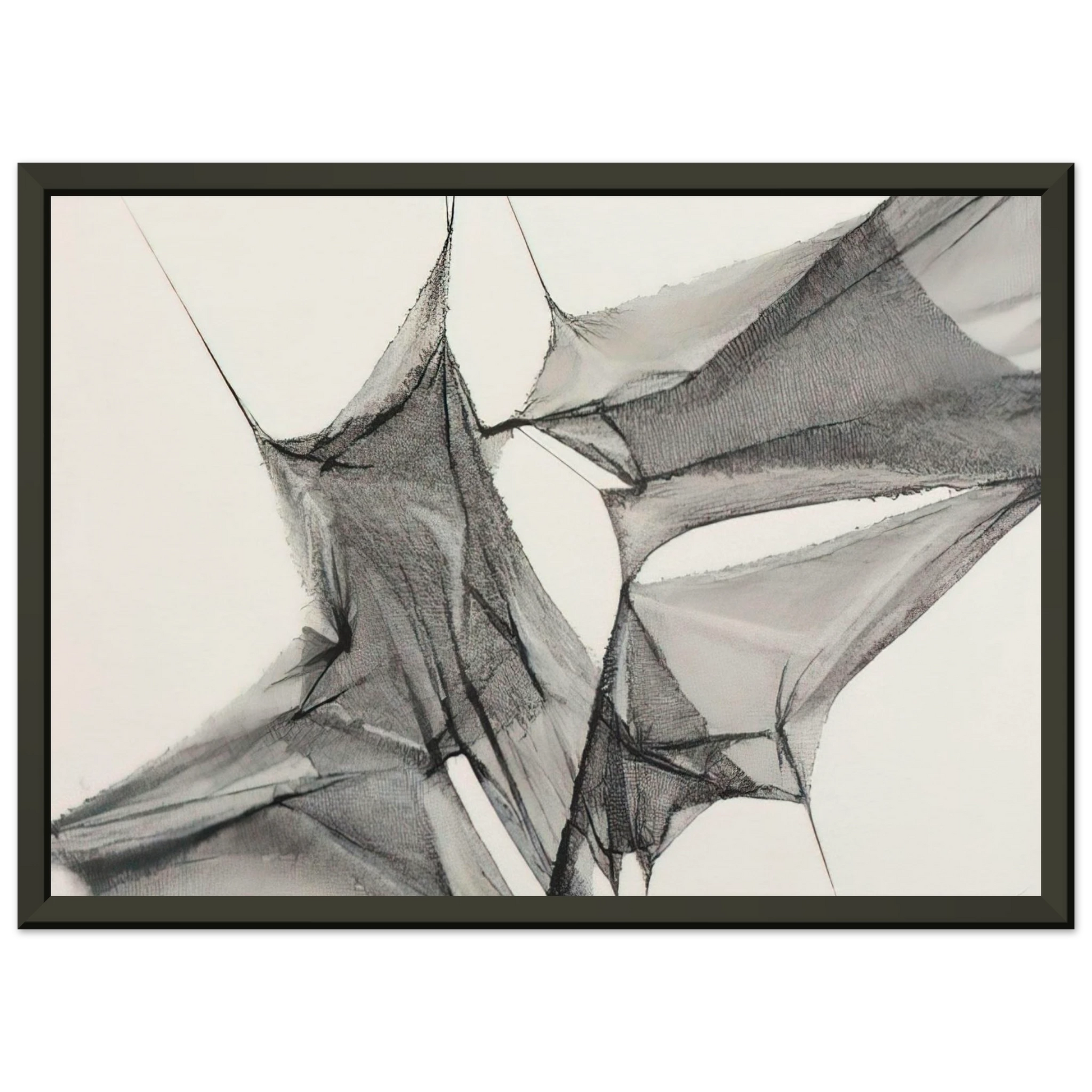 Manuel Rivera  Untitled  1975 Framed Art Print  - Aluminum Frame - 40x50 cm / 16x20 inches