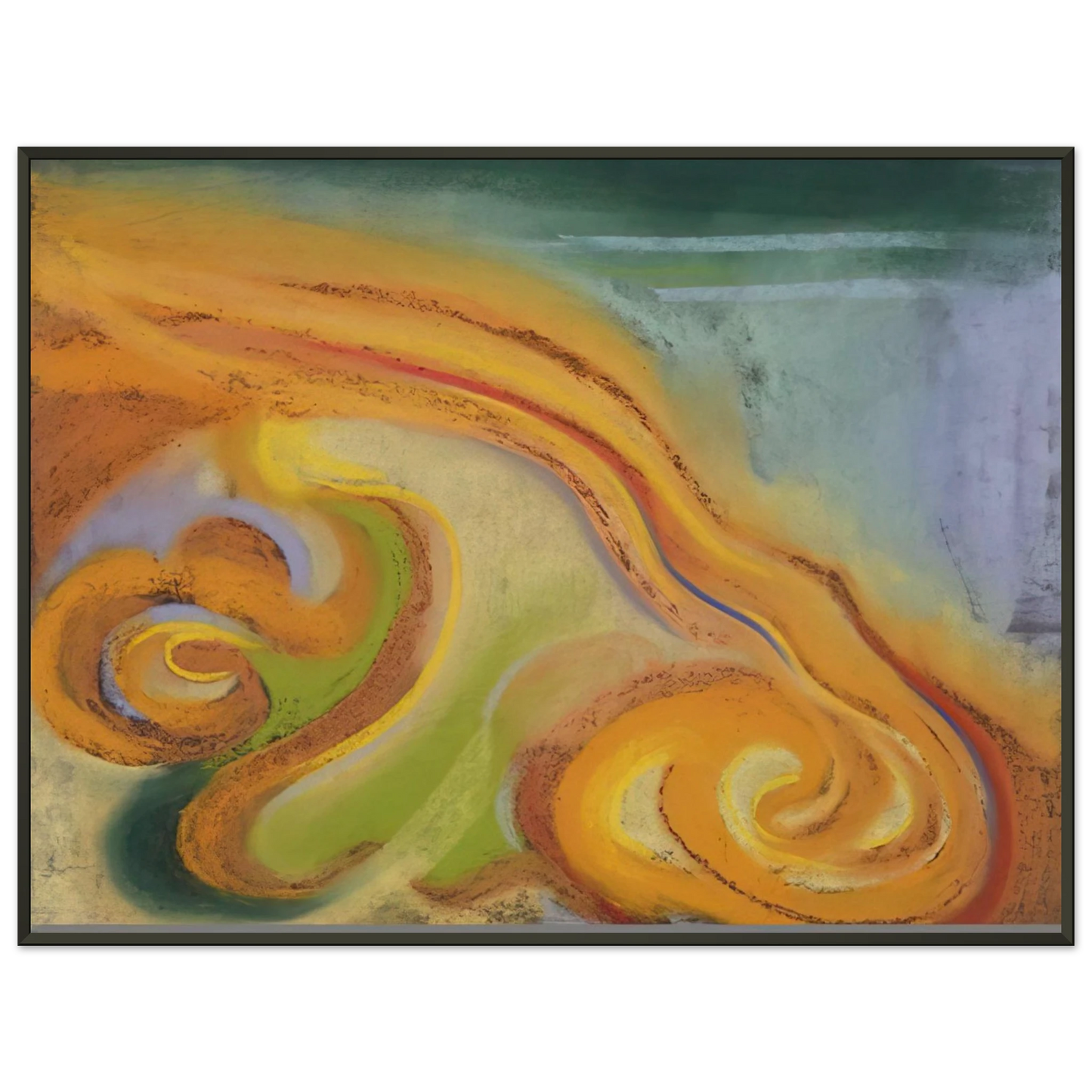 Georgia OKeeffe  Special No 32 Framed Art Print  - Aluminum Frame - 40x50 cm / 16x20 inches