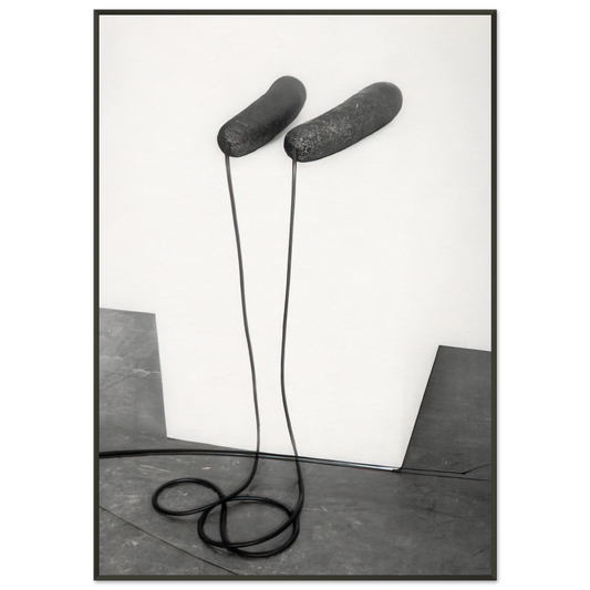 Eva Hesse  INGEMINATE NOVEMBER 1965 Framed Art Print  - Aluminum Frame - 21x29.7 cm / 8x12"