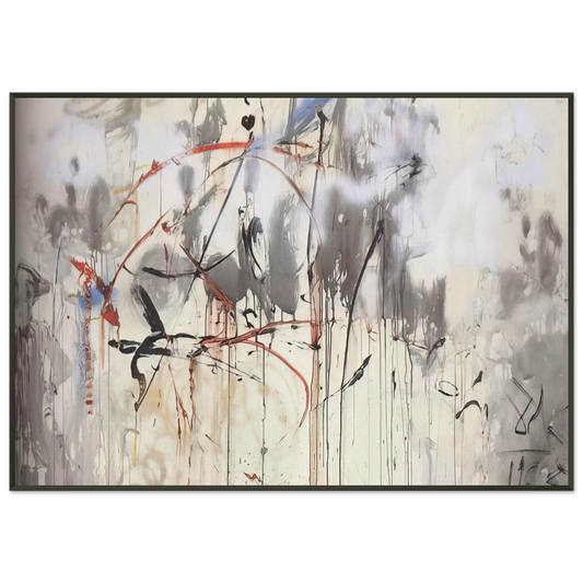 Salvador Dali  HOMAGE TO MEIRRONIER Framed Art Print  - Aluminum Frame - 21x29.7 cm / 8x12"