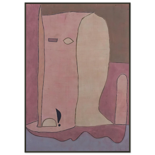 Paul Klee  GARDEN FIGURE 1940 Framed Art Print  - Aluminum Frame - 21x29.7 cm / 8x12"