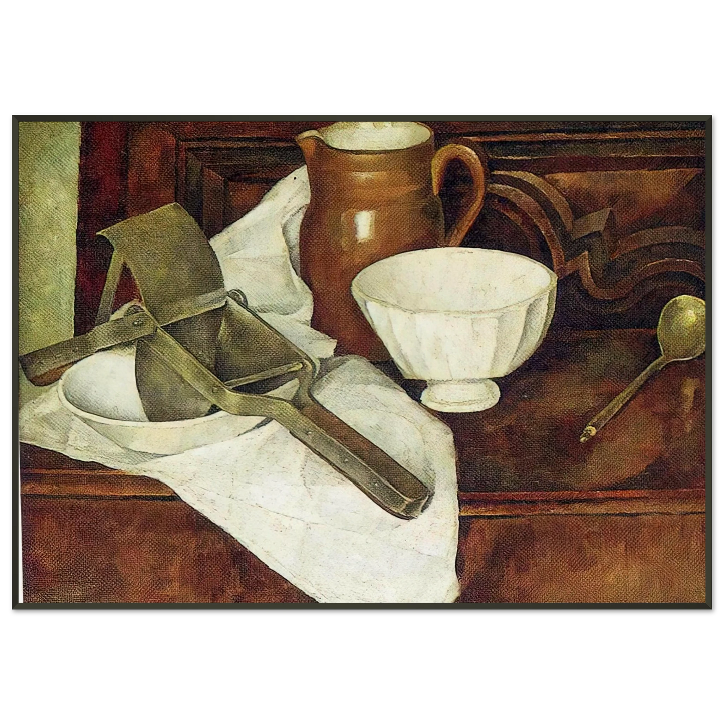 Diego Rivera  NOTDETECTED213128 Framed Art Print  - Aluminum Frame - 21x29.7 cm / 8x12"