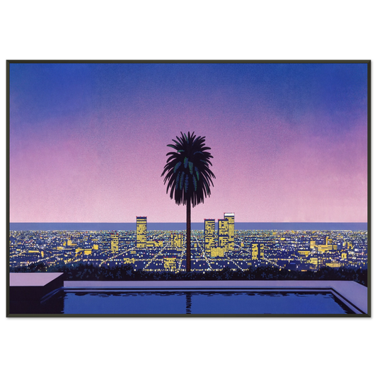 Hiroshi Nagai  Pacific Breeze 2 Framed Art Print  - Aluminum Frame - 21x29.7 cm / 8x12"