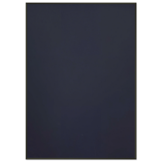 Ad Reinhardt  Abstract Painting  1961 Framed Art Print  - Aluminum Frame - 21x29.7 cm / 8x12"