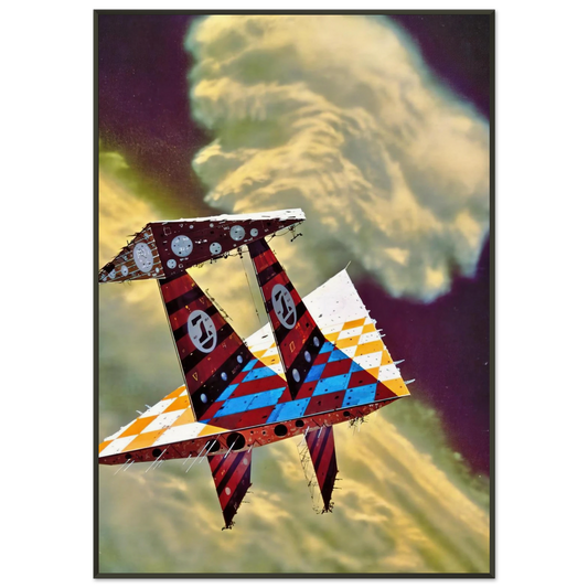 Chris Foss  Chris Foss Framed Art Print  - Aluminum Frame - 21x29.7 cm / 8x12"
