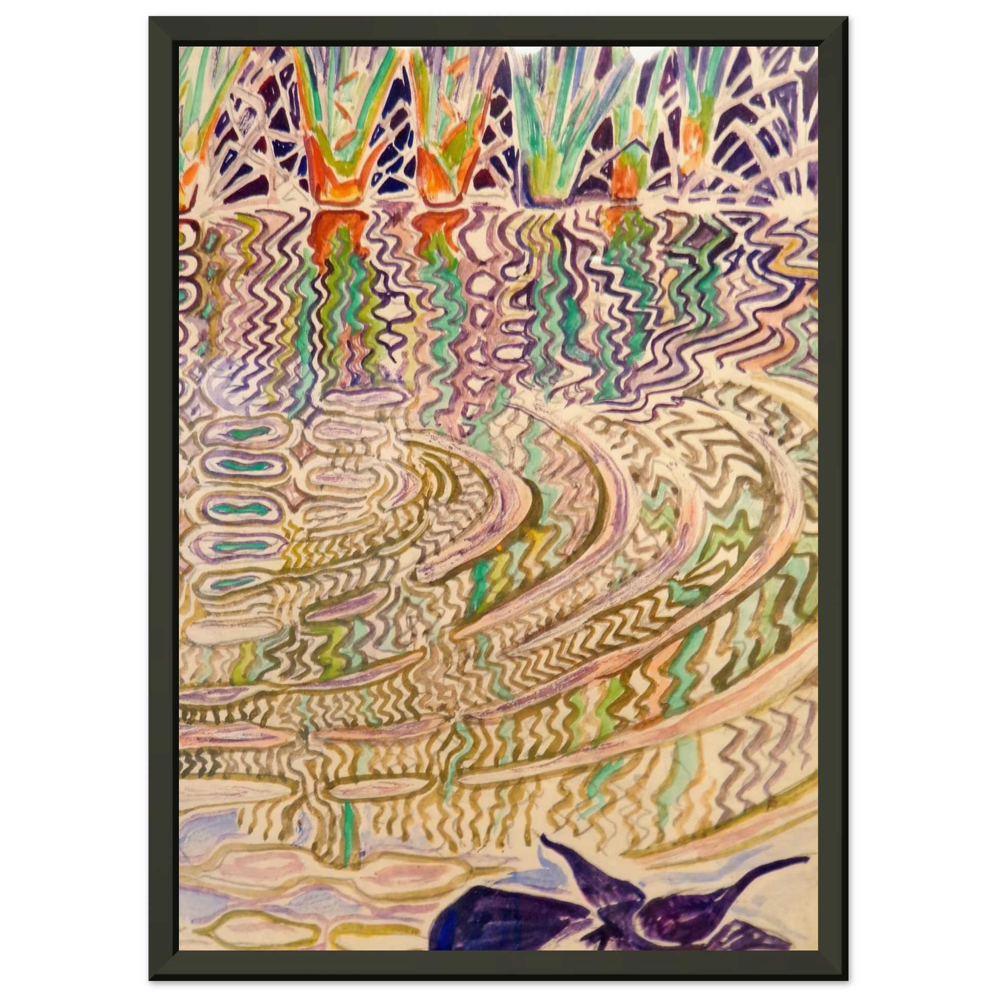 Walter Inglis Anderson  Walter Anderson Framed Art Print  - Aluminum Frame - 60x80 cm / 24x32 inches