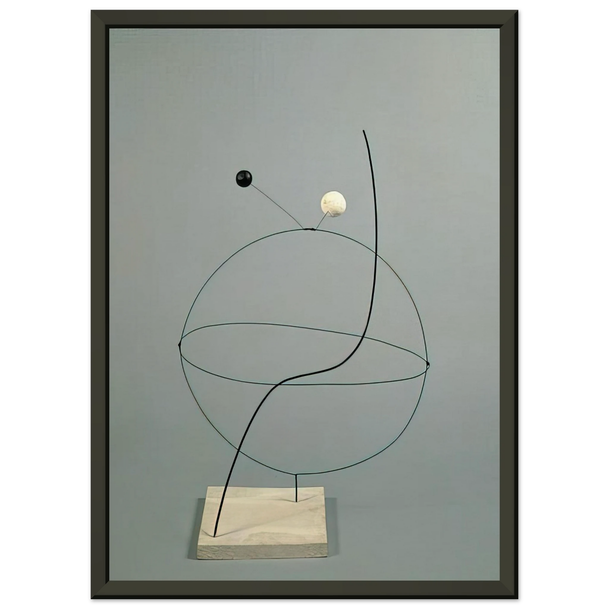Alexander Calder  CROISIERE 1931 Framed Art Print  - Aluminum Frame - 40x50 cm / 16x20 inches