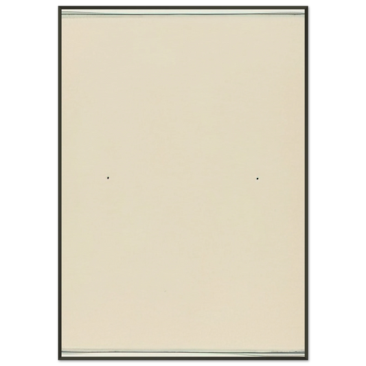 Robert Ryman  Conversion  2003 Framed Art Print  - Aluminum Frame - 21x29.7 cm / 8x12"